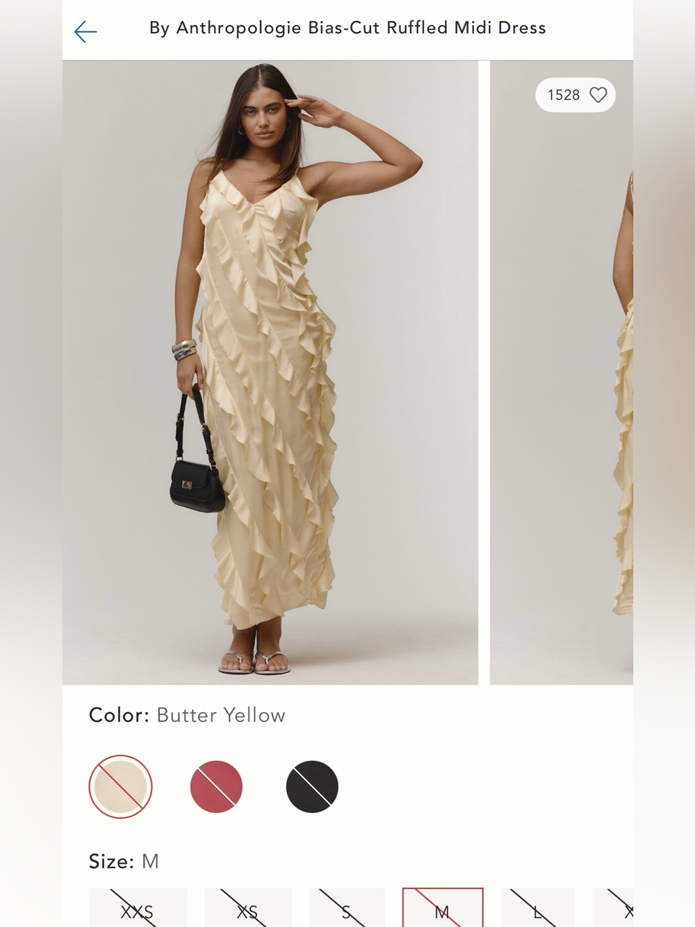 Anthropologie Ruffle Dress